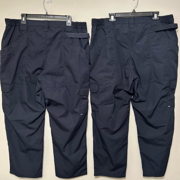 5.11 Tactical 74273 Series Mens Black Cargo Pants 42/30 Baggy Work Casual Hiking - Picture 4 of 16